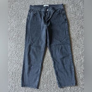 Abercrombie & Fitch The Ankle Straight Ultra High Rise